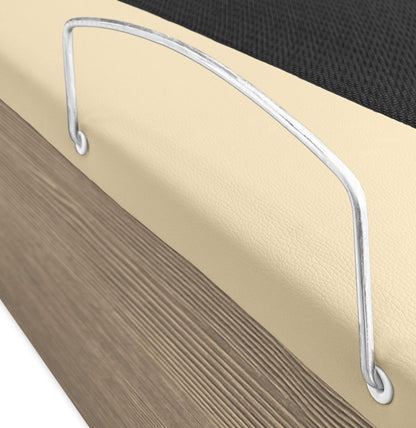 Canapé Madera Premium Polipiel Antideslizante