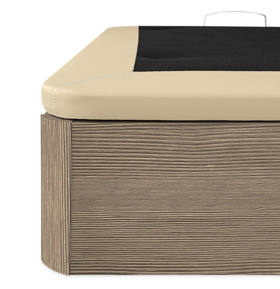 Canapé Madera Premium Polipiel Antideslizante