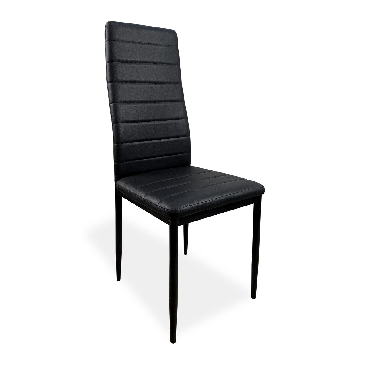 Pack de Mesa comedor + 6 Sillas Tapizadas en Polipiel
