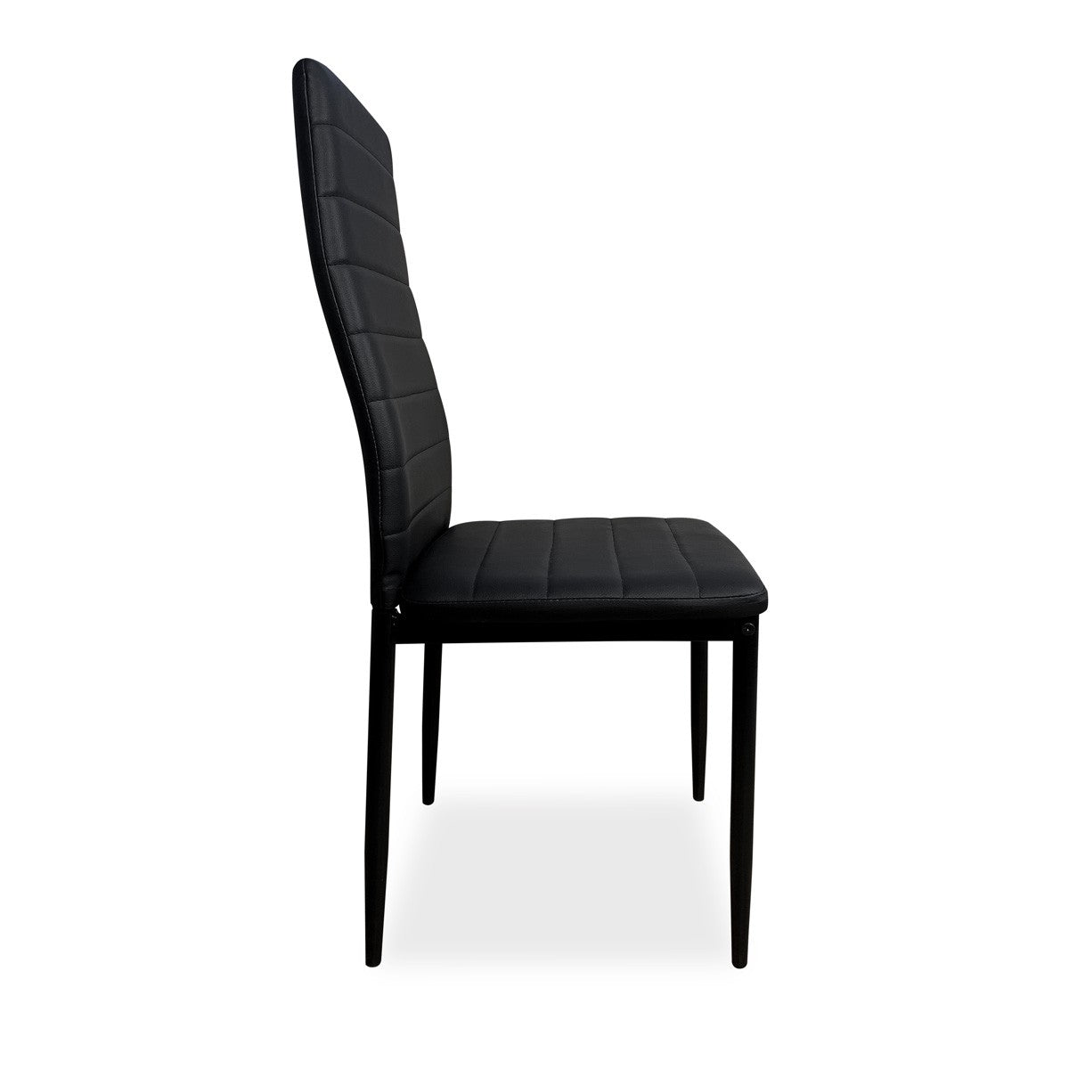 Pack de Mesa comedor + 6 Sillas Tapizadas en Polipiel