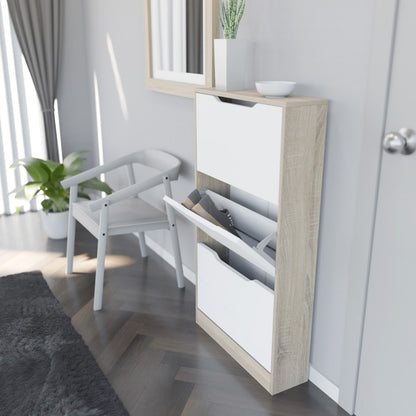 Zapatero Ayen de  Madera con 3 Puertas